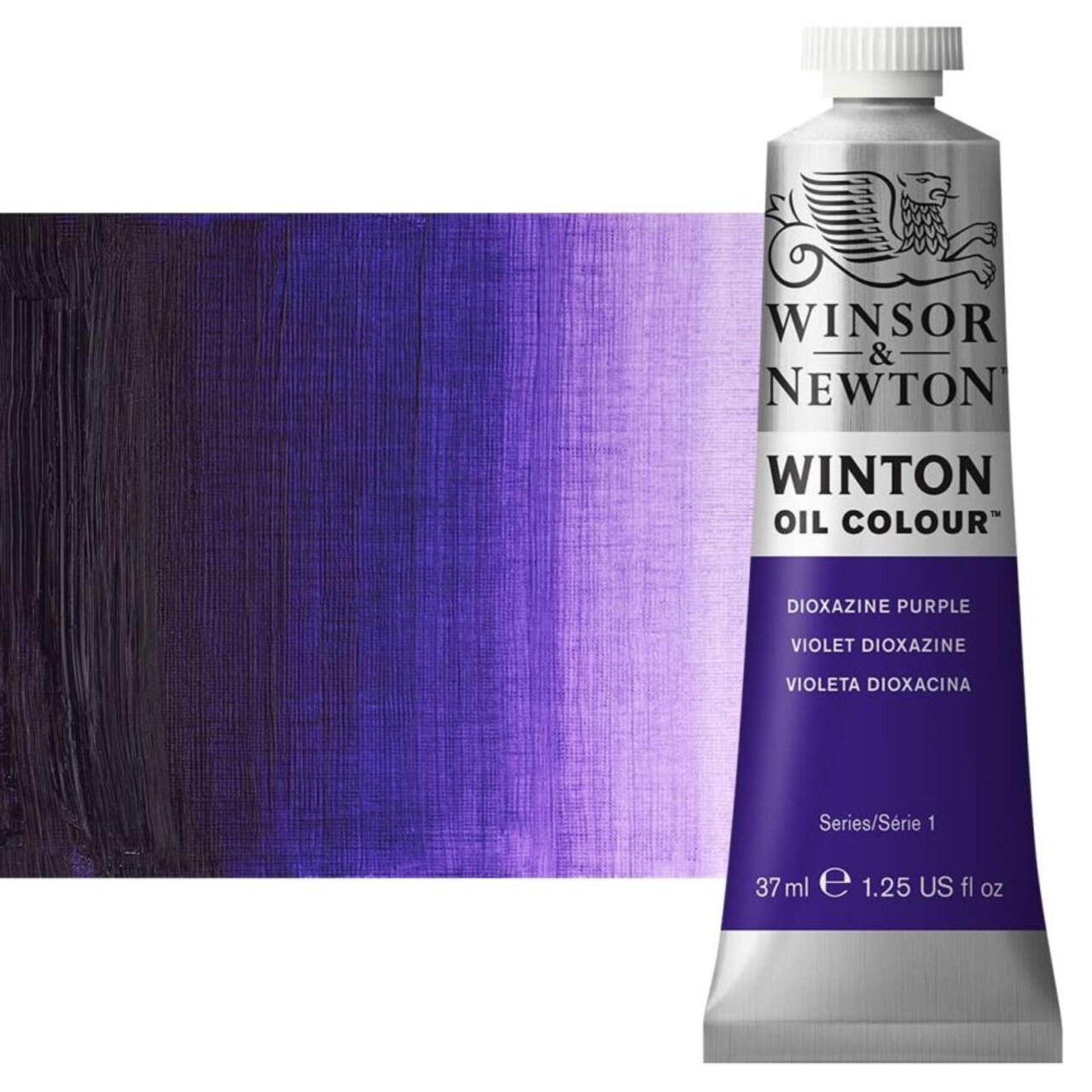Winsor & Newton Winton Oil Color 200 ml Tube - Dioxazine Purple